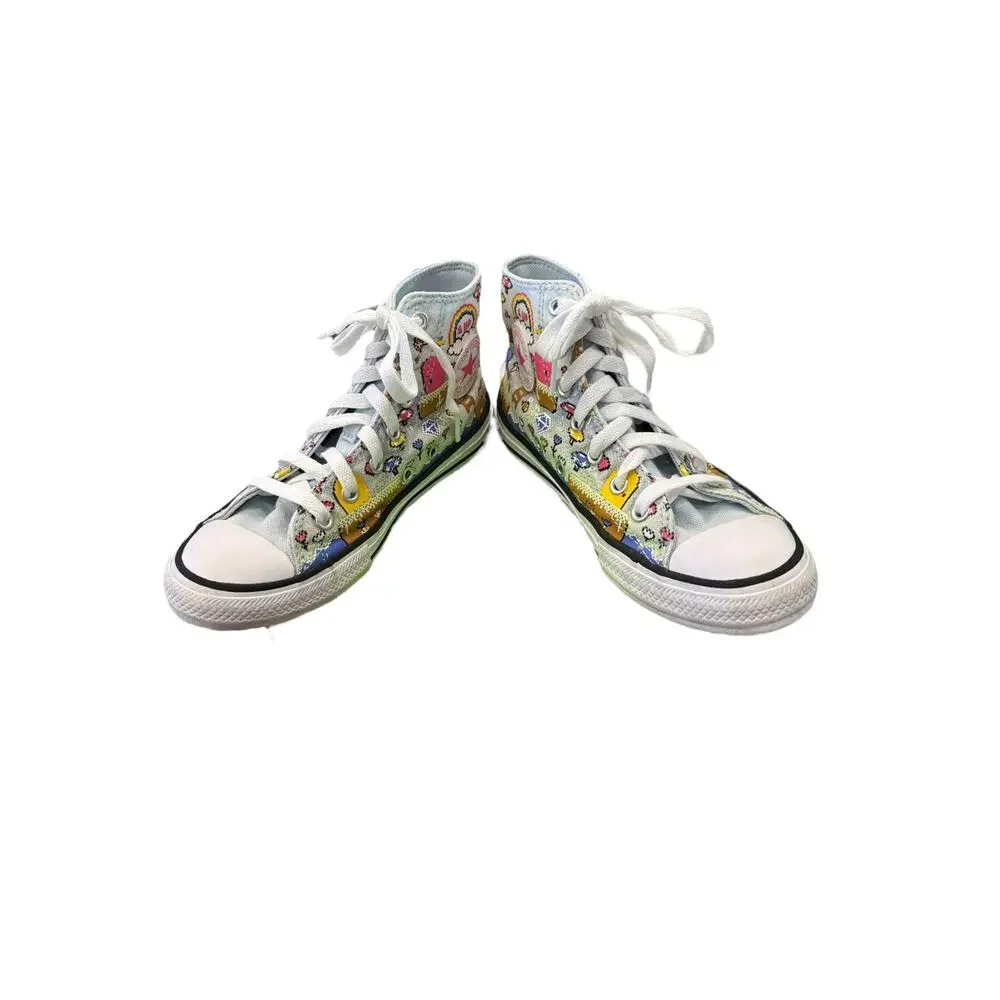 Converse Chuck Taylor All Star Hi Pixel Print Kids US 2 Sneakers
